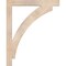 Ekena Millwork Thorton Block Smooth Bracket, Douglas Fir, 3 1/2"W x 34"D x 42"H BKT04X34X42THR05SDF - alternate 4